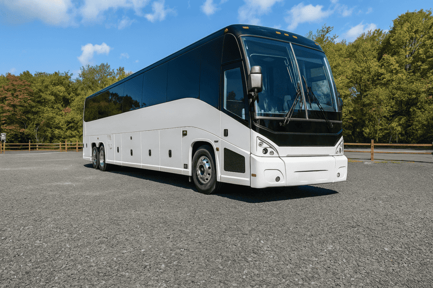 picture of Charter Bus Rental Greenwich coach bus